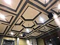 Кессонный потолок с интегрированной лестницей пос. Удельная